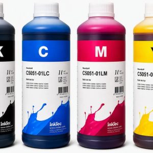 ست چهار رنگ جوهر Inktec برای پرینترهای Canon کد C5051
